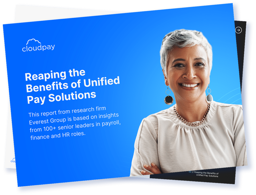 Report Reaping the Benefits of Unified Pay Solutions x3 Report Reaping the Benefits of Unified Pay Solutions x3